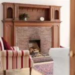 Fireplace in Edinburgh period property