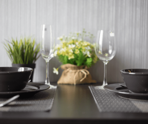 Dining table Edinburgh period property